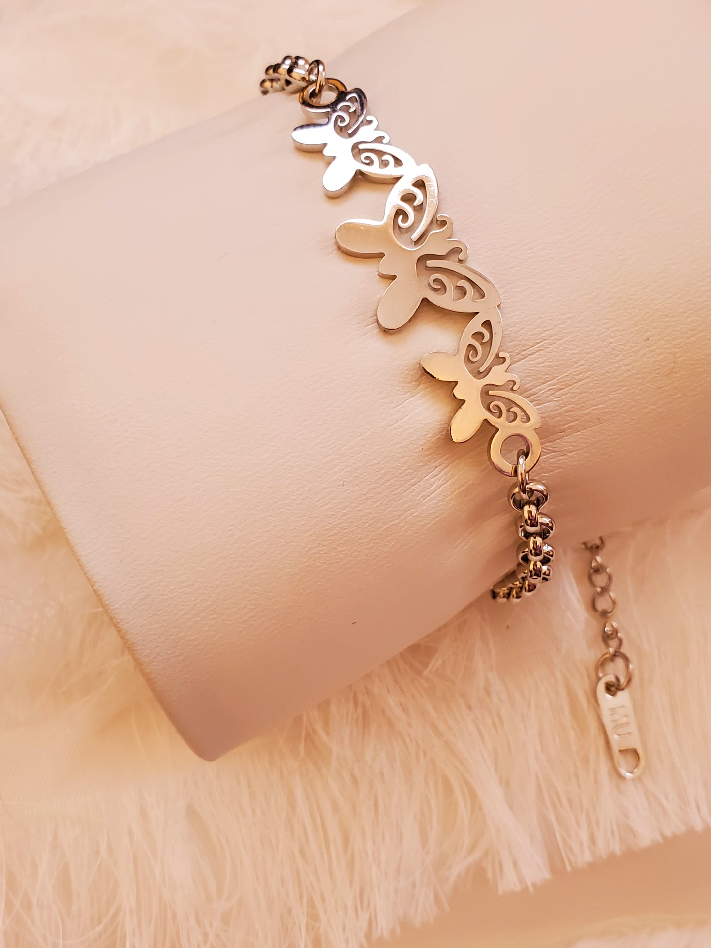 Three Sisters Silver Bracelet