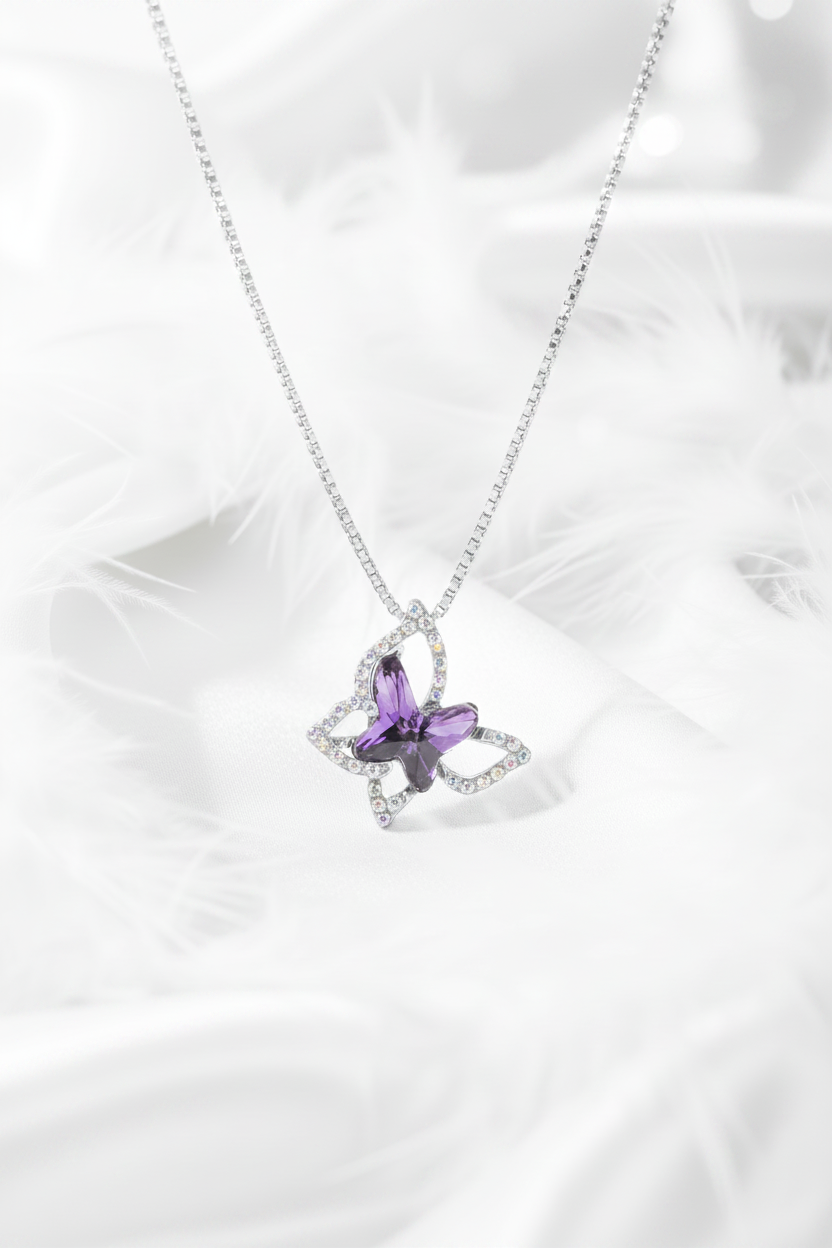 PURPLE LOVE NECKLACE
