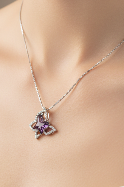PURPLE LOVE NECKLACE