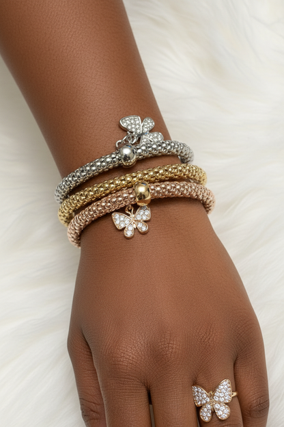 WINGED TRIO BRACELET SET