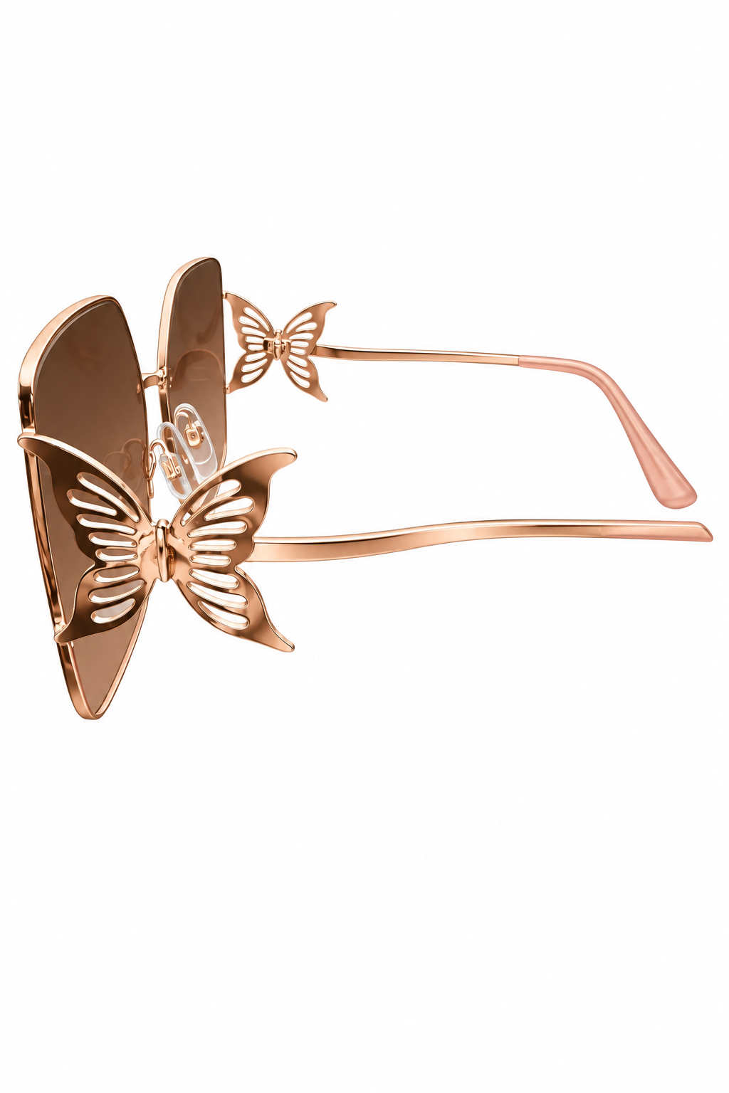 Golden Butterfly Statement Sunglasses