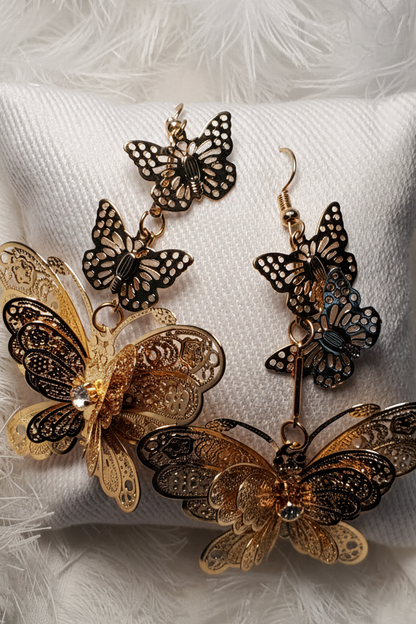 3D DROP EARRINGS