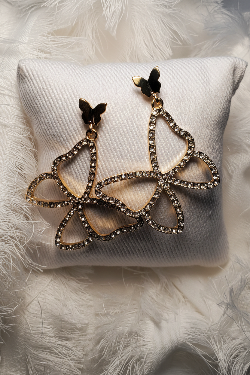 SATISFACTION RHINESTONE EARRINGS