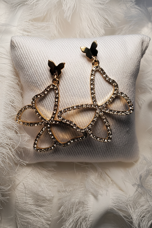 SATISFACTION RHINESTONE EARRINGS