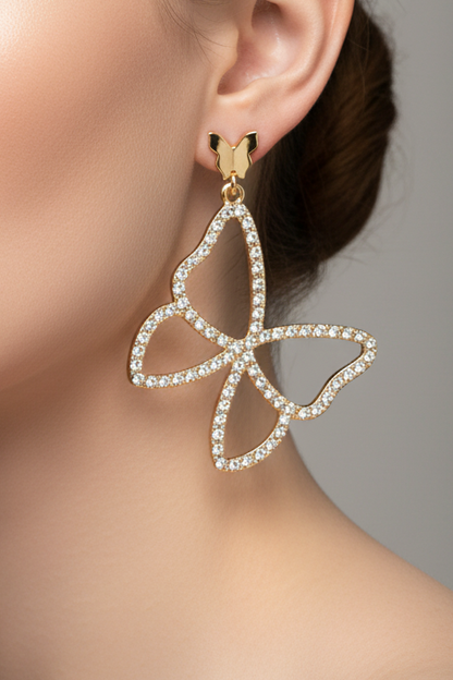 SATISFACTION RHINESTONE EARRINGS