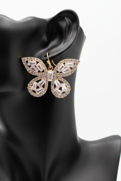 PLENTI RHINESTONE EARRINGS